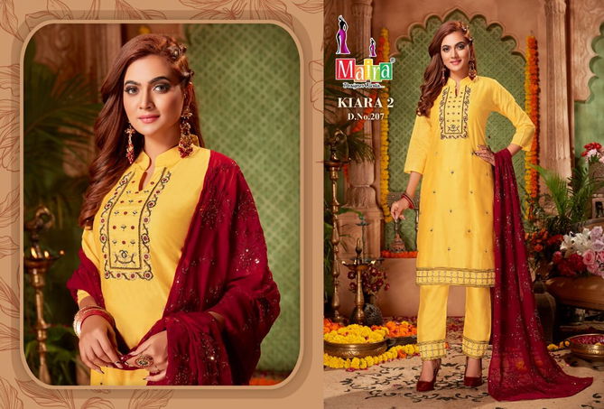 Maira Kiara 2 Wholesale Party Wear Readymade Suit Catalog
